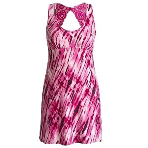 Tie dye and lace Chemise nightgown